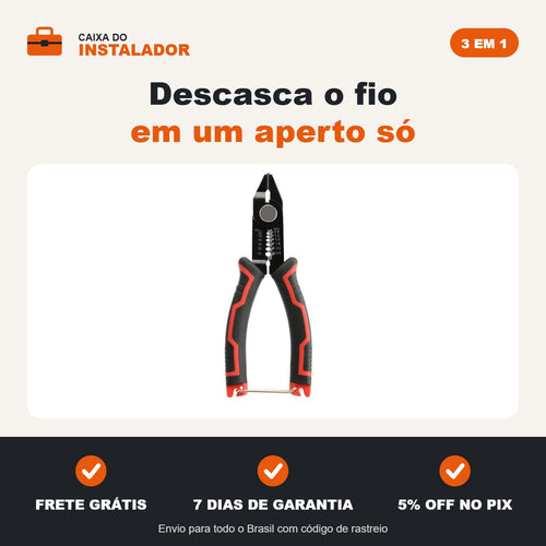 Alicate descascador automático
