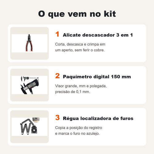 O que vem no Kit Faz-Tudo